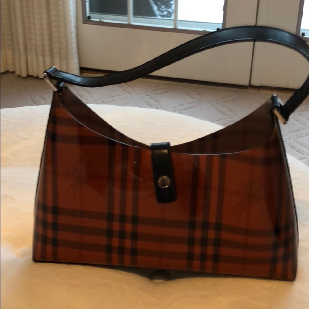 Distinctive Burberry evening bag